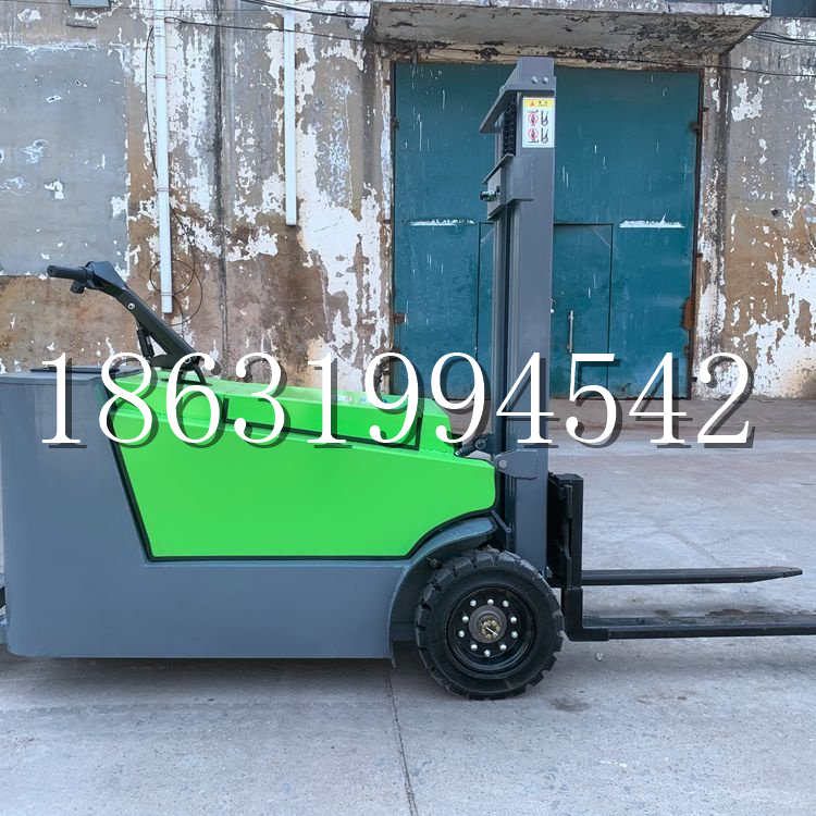 旬邑县小型电动叉车1吨2吨步行站驾式电瓶堆高充电装卸车液压升降车铲车